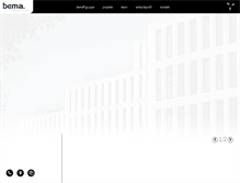 Tablet Screenshot of bema-gruppe.com